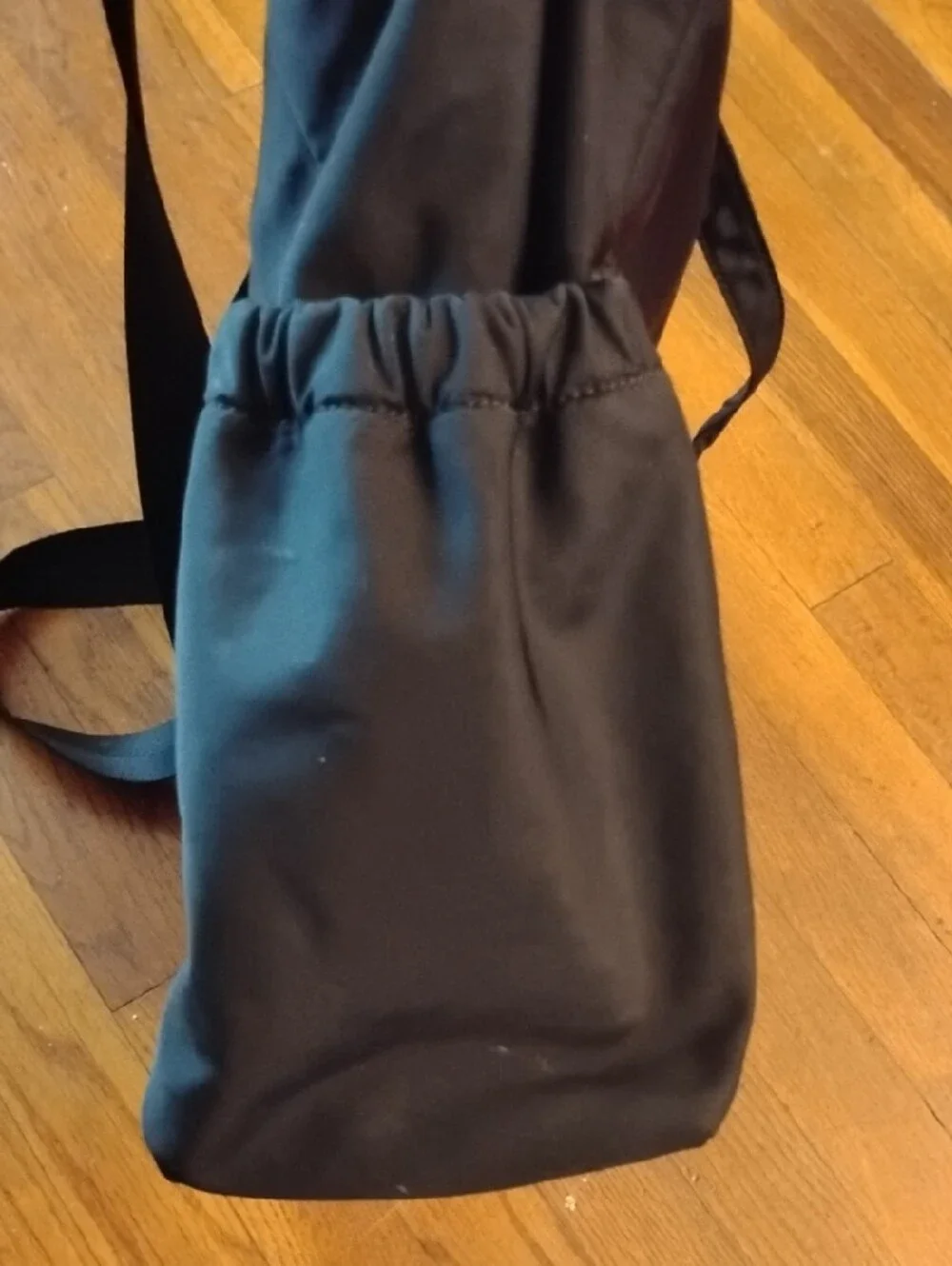 Tory Burch Black Nylon Tote with Logo Medallion